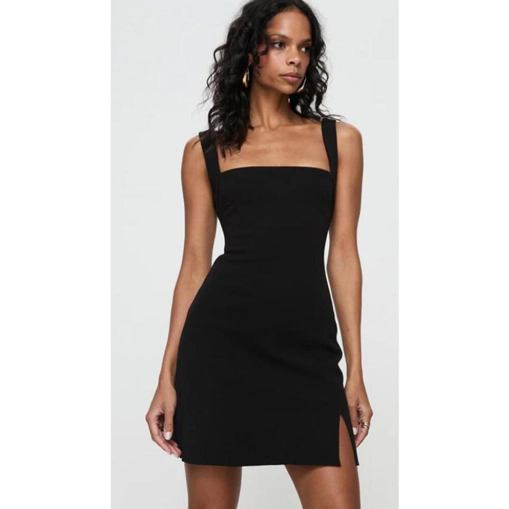 Princess Polly - Bombshell mini dress black - Size 0